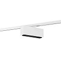 1-Projecteur monophasé PIRRO OPAL ON TRACK 4.0 adaptateur monophasé inclus IP20, noir mat, blanc mat gradable
