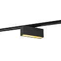 1-Projecteur monophasé PIRRO OPAL ON TRACK 4.0 adaptateur monophasé inclus IP20, or, noir mat gradable