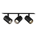 LED Recessed spot CENO 3.0, 3 flames, 2700K, CRi >90, rotatable/swivelling, dimmable, black