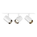 LED Recessed spot CENO 3.0, 3 flames, 2700K, CRi >90, rotatable/swivelling, dimmable, white