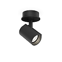 Lumière encastrée CENO SEMI RECESSED 1.0 IP20, noir mat 8W 530lm 3000K 31° CRI 90