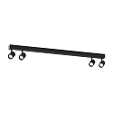 LED Spot CENO 4.0, 4 flames, 3000K, CRi >90, rotatable/swivelling, dimmable, black