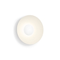 wall luminaire CLEA 1.0 - Ø 35CM round, direct / indirect IP20, taupe, white dimmable