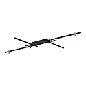 Luminaire de plafond TRACE GRID 2.0 haut bas, direct / indirect IP20, champagne, mat, noir profond gradable