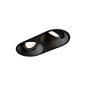 Downlight DEEP 2.0 � 2 flammes IP20, noir gradable