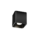Luminaire de plafond DOCUS CEILING SURF 1.0 IP20, noir mat gradable