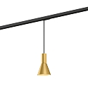 Luminaire à suspension monophasé ODREY ON TRACK 1.3 adaptateur monophasé inclus GU10 IP20, or