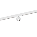 Projecteur sur rail LECA ON STREX 1.0 avec adaptateur IP20, blanc mat 
