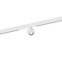 Projecteur sur rail LECA ON STREX 1.0 avec adaptateur IP20, blanc mat gradable