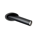 recessed spotlight MATCH SNEAK 1.0 swivelling IP20, gunmetal