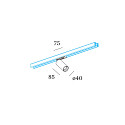 Wever & Ducr� 1-phase spot PILLO ON TRACK 1.0 swivelling GU10 IP20, white matt