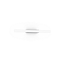 Luminaire mural LARRA OPAL 1.0 S14d IP20, aluminium brossé gradable