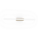 Luminaire mural LARRA OPAL 2.0 S14d IP20, champagne gradable