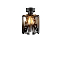 Luminaire de plafond WIRO 1.8 WIRO CEILING SURF E27 IP20, noir 
