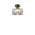 Luminaire de plafond WIRO 2.0 WIRO CEILING SURF E27 IP20, noir 