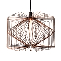 Luminaire � suspension WIRO 6.5 WIRO CEILING SUSP E27 IP20, rouille 