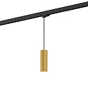 Luminaire suspendu triphas� RAY ON TRACK 2.0 - PAR16 cylindrique, court, avec adaptateur GU10 IP20, or gradable