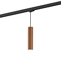 Luminaire suspendu triphas� RAY ON TRACK 3.0 - PAR16 cylindrique, langue, avec adaptateur GU10 IP20, cuivre gradable