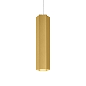 LED Pendant luminaire HEXO MULTI 3.0, 6W 1800-2850K, CRi >95, without canopy, gold