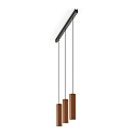 Pendant luminaire HEXO MULTI 3.0 PAR16, GU10 max. 12W, without canopy, copper