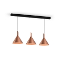 Wever & Ducr� Design Pendant luminaire SHIEK 3.0, � 25.2cm, E27 max. 20W, dimmable, copper