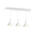 Wever & Ducr� Design Pendant luminaire SHIEK 3.0, � 25.2cm, E27 max. 20W, dimmable, white