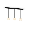 Wever & Ducré pendant luminaire WETRO 1.0 1 flame Dim-To-Warm IP20, taupe dimmable