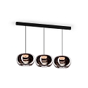 Wever & Ducré pendant luminaire WETRO 3.0 1 flame, Dim-To-Warm IP20, copper dimmable