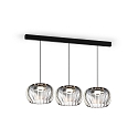 Wever & Ducré pendant luminaire WETRO 3.0 1 flame, Dim-To-Warm IP20, smoky colour dimmable