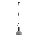 Luminaire à suspension ROOMOR CABLE 1.2 - E27 - 250CM E27 IP20, gris, noir profond gradable