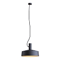 Luminaire à suspension ROOMOR CABLE 1.3 - PAR16 - 600CM GU10 IP20, gris, noir profond gradable
