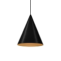 Luminaire � suspension DINOR 1.0 Dim-To-Warm IP20, or, noir gradable