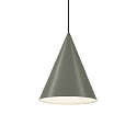 Luminaire � suspension DINOR 1.0 Dim-To-Warm IP20, vert, gris gradable