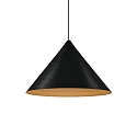 Luminaire � suspension DINOR 2.0 Dim-To-Warm IP20, or, noir gradable