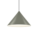Luminaire � suspension DINOR 2.0 Dim-To-Warm IP20, vert, gris, blanche gradable