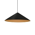 Luminaire � suspension DINOR 3.0 Dim-To-Warm IP20, or, noir gradable