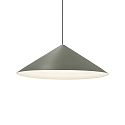 Luminaire � suspension DINOR 3.0 Dim-To-Warm IP20, vert, gris, blanche gradable