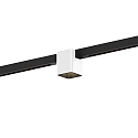 Projecteur sur rail DOCUS MINI ON STREX 1.0 avec adaptateur IP20, noir mat, blanc mat gradable