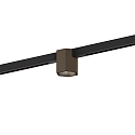 Projecteur sur rail HEXO ON STREX 1.0 avec adaptateur IP20, bronze, noir mat 