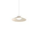 pendant luminaire CLEA 1.0 - Ø 35CM round, direct / indirect IP20, silk grey dimmable