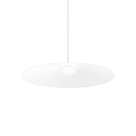pendant luminaire CLEA 3.0 - Ø 70CM round, direct / indirect IP20, white matt dimmable