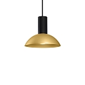 Luminaire à suspension ODREY CEILING SUSP 1.7 GU10 IP20, or, noir mat 