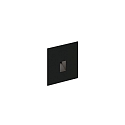 Luminaire d'encastrement mural  STRIPE WALL REC 0.7 IP20, noir mat 