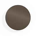 LED Wall luminaire MILES 3.0 ROUND, indirect, � 26cm, 8W 3000K, CRi >90, dimmable, bronze