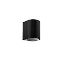 Luminaire mural TRACE WALL SURF 1.0 IP20, noir mat gradable
