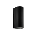 Luminaire mural TRACE WALL SURF 2.0 IP20, noir mat gradable