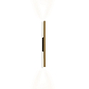 Luminaire mural TRACE SLIM WALL SURF 1.0 IP20, champagne, noir mat gradable