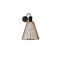 Luminaire mural WIRO 1.0 CONE WALL SURF E27 IP20, rouille 