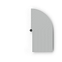 cover TAPIS 3.1 long, mechanical, grey, white