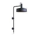Luminaire mural ROOMOR WALL 4.3 - PAR16 / SHADE Ø 40CM langue, avec bras articulé, avec boîte de connexion